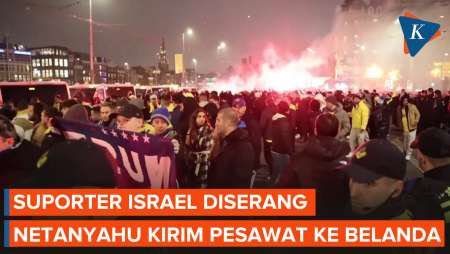 Suporter Israel Diserang Setelah Pertandingan Sepakbola di Belanda