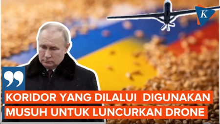 Tuding Ukraina Menyerang di Koridor Aman, Rusia Ingin Cabut dari Perjanjian Ekspor Biji-bijian