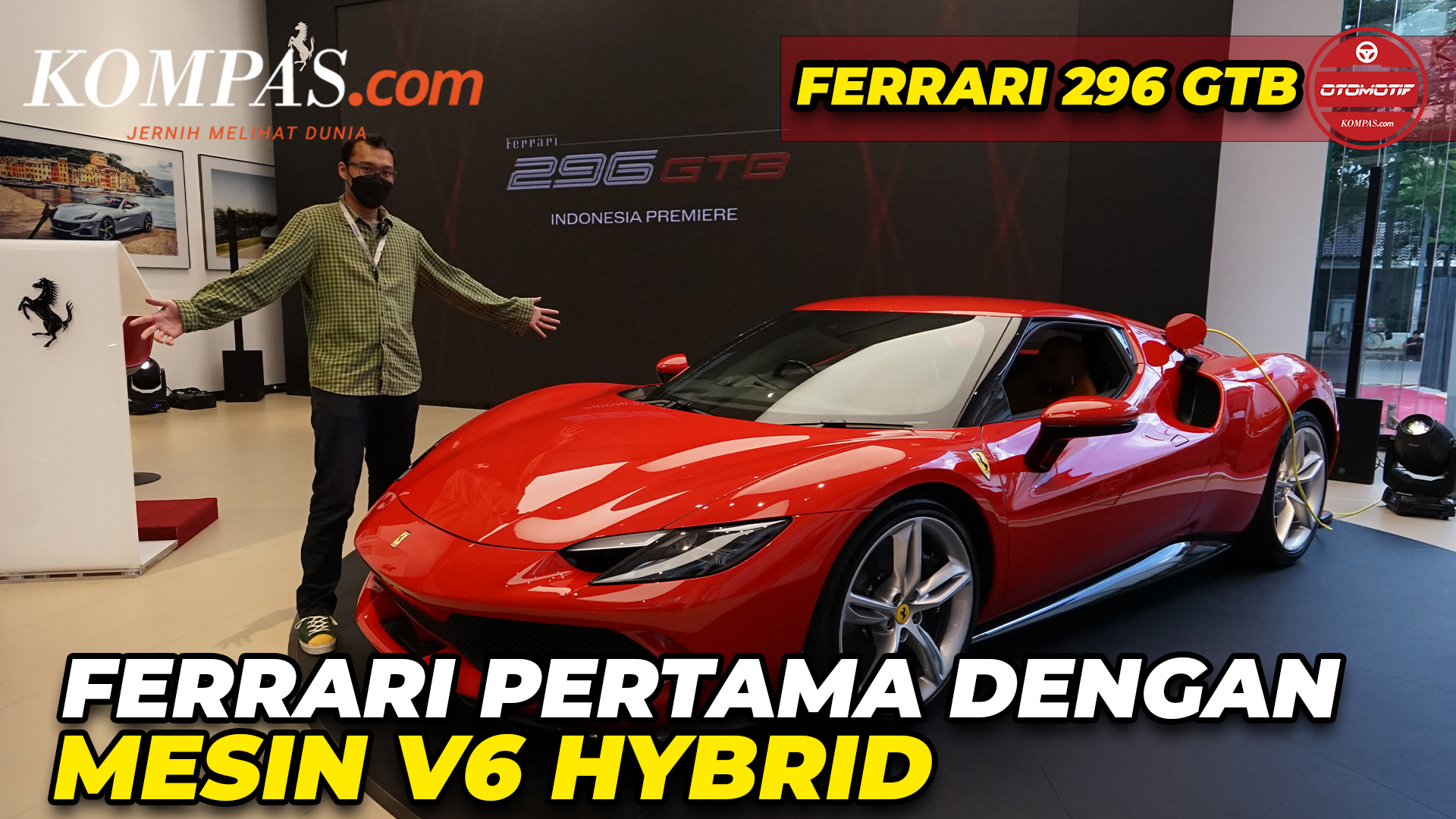 REVIEW | FERRARI 296 GTB | Ferrari Pertama Dengan Mesin V6 Hybrid