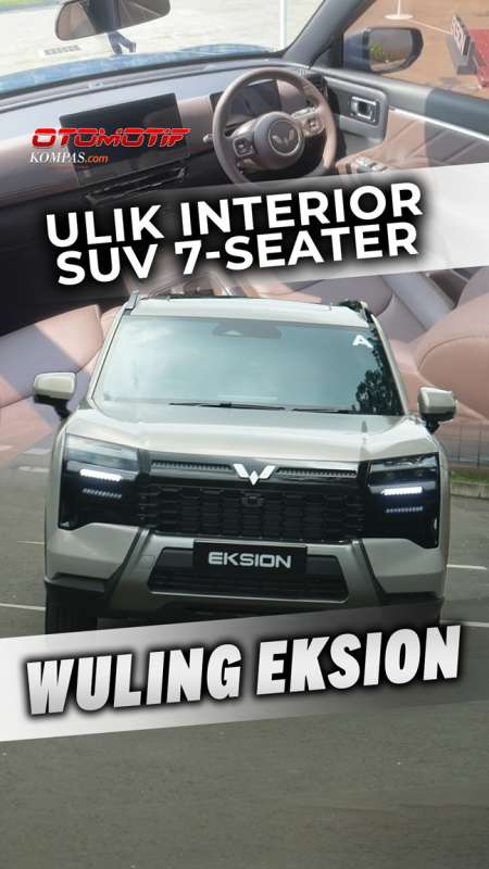 Ulik Interior SUV 7-Seater EV Dan PHEV Wuling Eksion