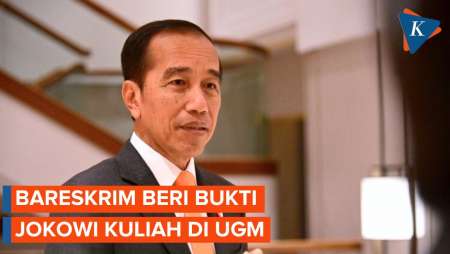 Bareskrim Paparkan Bukti Jokowi Pernah Kuliah di UGM