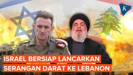 Militer Israel Bersiap Lancarkan Operasi Darat di Lebanon