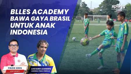 SSB Blles Academy Bawa Gaya Brasil, Misi Khusus Luciano Leandro untuk Anak Indonesia - [SPORTY]