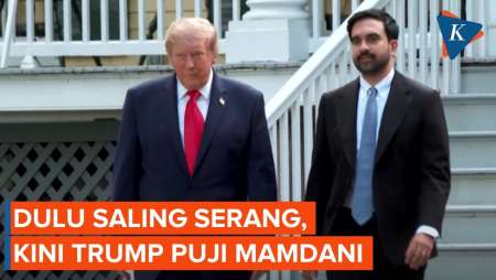 Usai Saling Serang, Trump Puji Zohran Mamdani Wali Kota Hebat