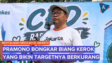 Pramono: Pemotongan DBH Bikin Target Revitalisasi Sekolah DKI Berkurang