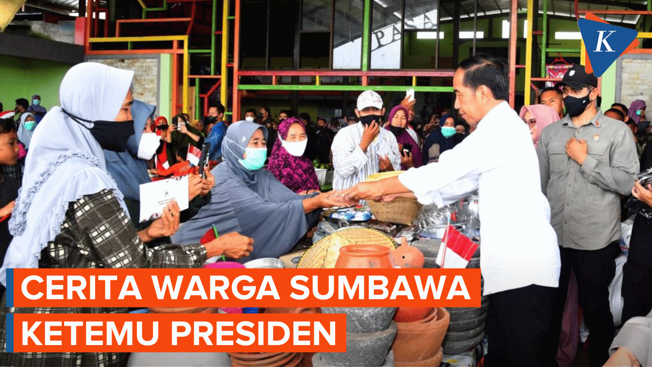 Antusias Warga Menunggu Presiden Jokowi dari Subuh hingga Siang