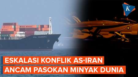 Iran Ancam Balas AS, Gangguan Pasokan Minyak Terancam Membesar