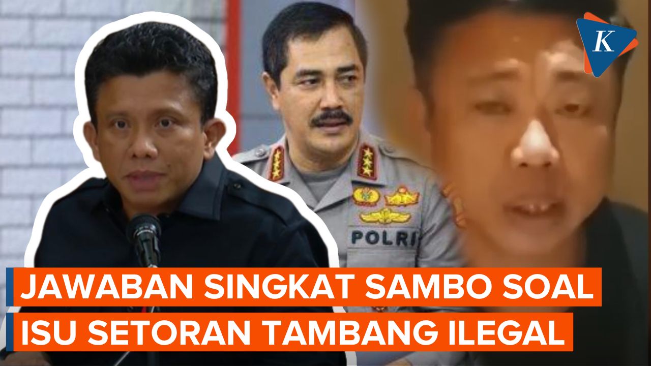 Tanggapan Ferdy Sambo soal Isu Setoran Tambang Ilegal Ismail Bolong ke Kabareskrim