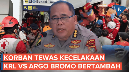 Korban Tewas Kecelakaan KRL Vs Argo Bromo Bertambah, Jadi 15 Orang!