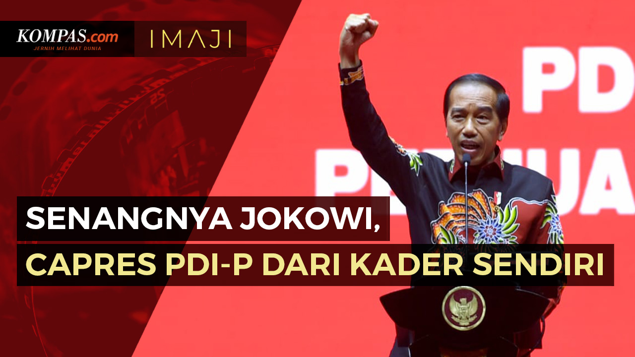 Saat Jokowi Akui Senang Capres PDI-P dari Kader Sendiri