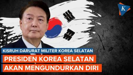 Presiden Korea Selatan Yoon Suk-yeol Akan Mundur Buntut Kisruh Darurat Militer