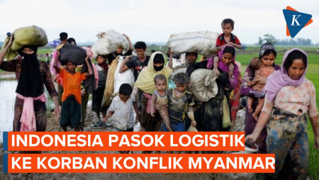 Indonesia Sumbang Logistik untuk Korban Konflik Myanmar Senilai 500.000 Dollar AS