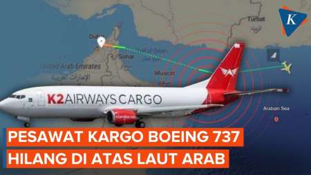 Pesawat Kargo Boeing 737 Hilang Di Laut Arab Saat Menuju Pakistan
