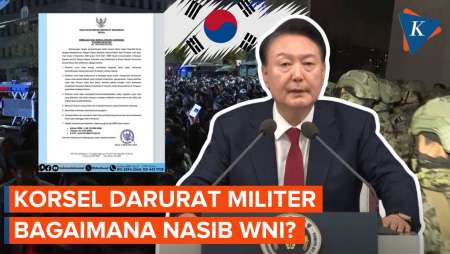 Korsel Darurat Militer, WNI Diminta Waspada dan Jauhi Kerumunan