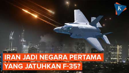 Iran Klaim Jatuhkan 3 Jet Tempur Siluman F-35 Milik Israel