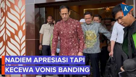 Vonis Dipangkas, Nadiem: Saya Apresiasi Dan Kecewa