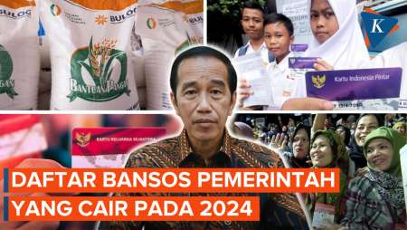 Daftar Bansos yang Masih Diberikan Pemerintah pada 2024