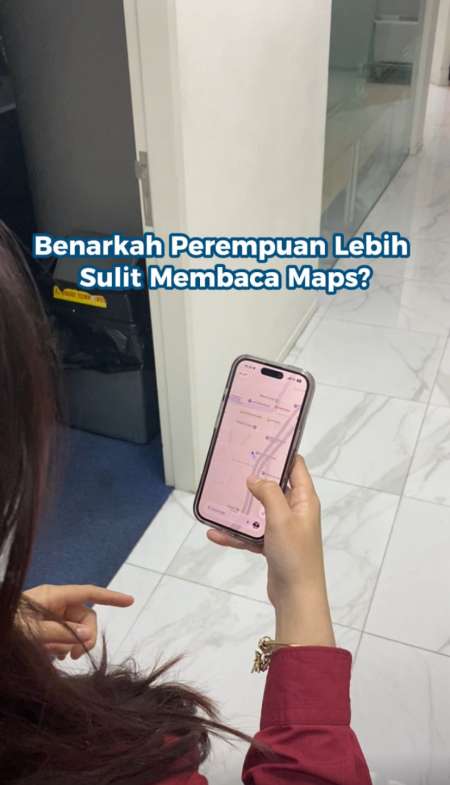 Benarkah Perempuan Lebih Sulit Membaca Maps?