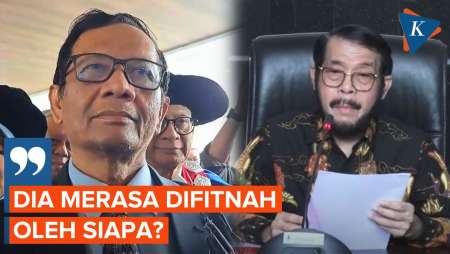 Mahfud MD: Anwar Usman Merasa Difitnah oleh Siapa?