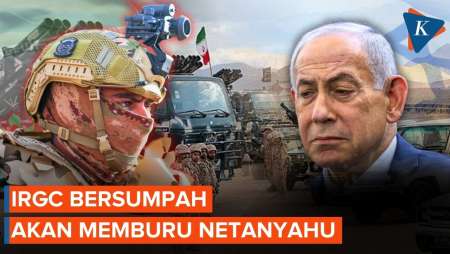 IRGC Bersumpah Bakal Buru Netanyahu Jika Masih Hidup