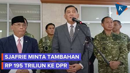 Menhan Sjafrie Ajukan Tambahan Anggaran Rp195 Triliun Ke DPR