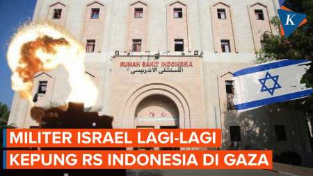 Lagi! Israel Kepung RS Indonesia, Staf Medis hingga Pasien Diperintah Pergi