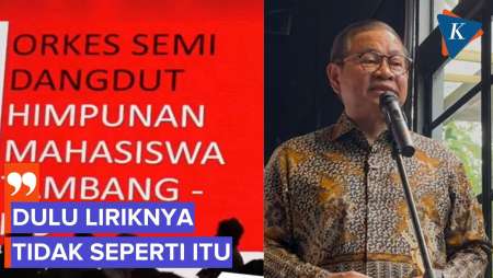 Tanggapi Mahasiswa ITB Nyanyi Lagu Vulgar, Pramono: Saya Prihatin, Dulu Liriknya Tidak Seperti Itu 