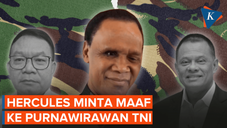 Hercules Minta Maaf ke Gatot Nurmantyo dan Yayat Sudrajat Usai Ditegur Dudung