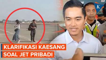 Usai Kunjungi KPK, Kaesang Mengaku Numpang Jet Pribadi Milik Teman