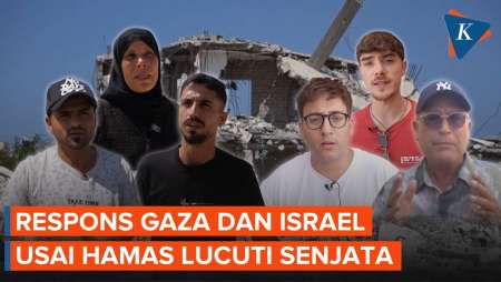 Reaksi Warga Gaza Dan Israel Usai Tahu Hamas Sepakat Lucuti Senjata