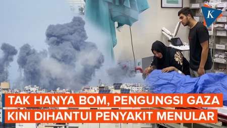 Setelah Terusir, Warga Gaza Kini Hadapi Serangan Penyakit Menular di Pengungsian