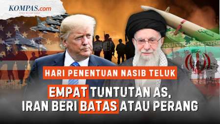 Hari Penentuan "Nasib" Perang, Rudal Iran Bakal Uji Kekuatan AS Atau Damai?