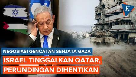 Utusan Israel Tinggalkan Qatar, Negosiasi Gencatan Senjata Gaza Kembali Buntu