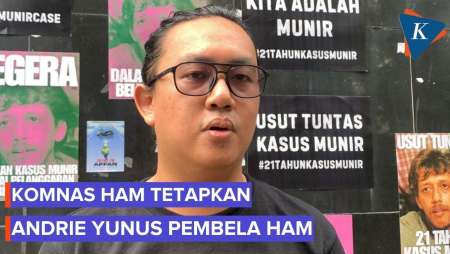 Komnas HAM Tetapkan Andrie Yunus Sebagai Pembela HAM