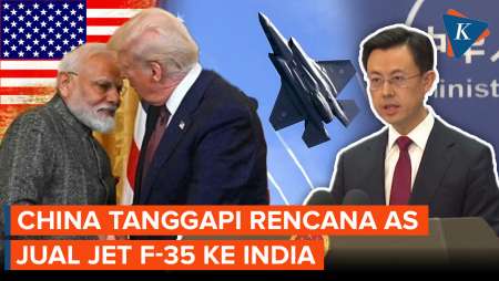 AS Akan Jual Jet F-35 ke India, China: Asia-Pasifik Bukan Arena Permainan Geopolitik