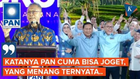Zulhas Ungkit PAN Diejek Partai Joget-joget, tapi Kenyataanya Prabowo yang Menang