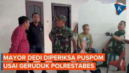 Mayor Dedi Diperiksa Puspom TNI dan Ditahan, Buntut Geruduk Mapolrestabes Medan