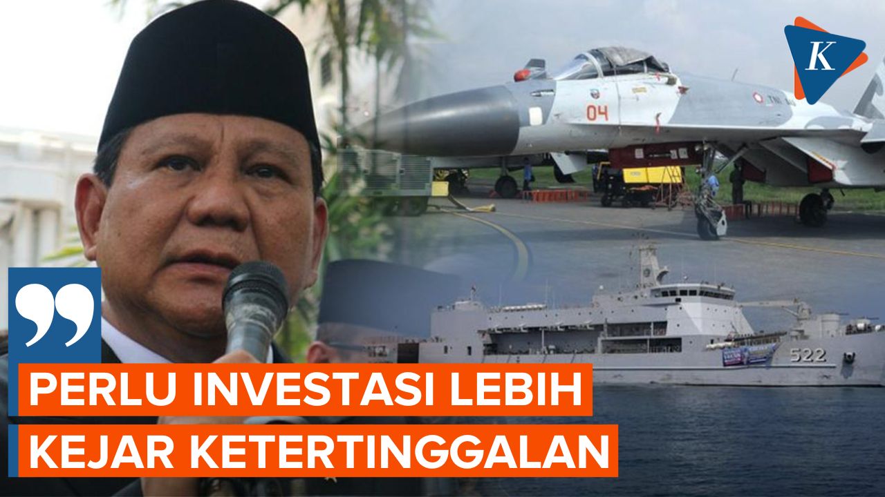 Prabowo: Indonesia Harus Kejar Ketertinggalan