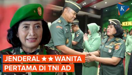 Dian Andriani Ratna Dewi, Jenderal Bintang 2 Wanita Pertama di TNI AD