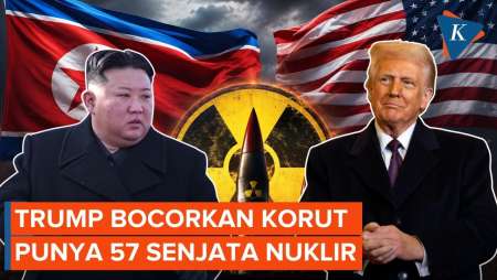 Trump Ungkap Korut Punya 57 Senjata Nuklir, Akan Bertemu Kim Jong Un Tahun Ini