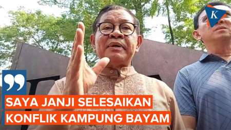 Pramono Janji Bereskan Konflik Kampung Bayam, Sebut Kampung Susun untuk Warga