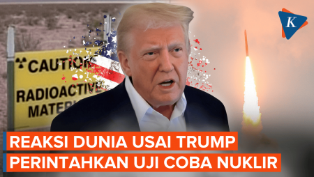 Trump Picu Ketegangan Dunia Usai Perintahkan Uji Coba Nuklir, Iran Hingga Jepang Bereaksi
