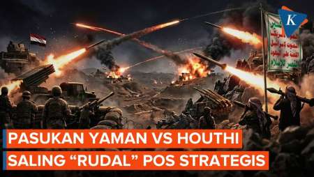 Markas Houthi Jadi Sasaran Balasan Pasukan Yaman