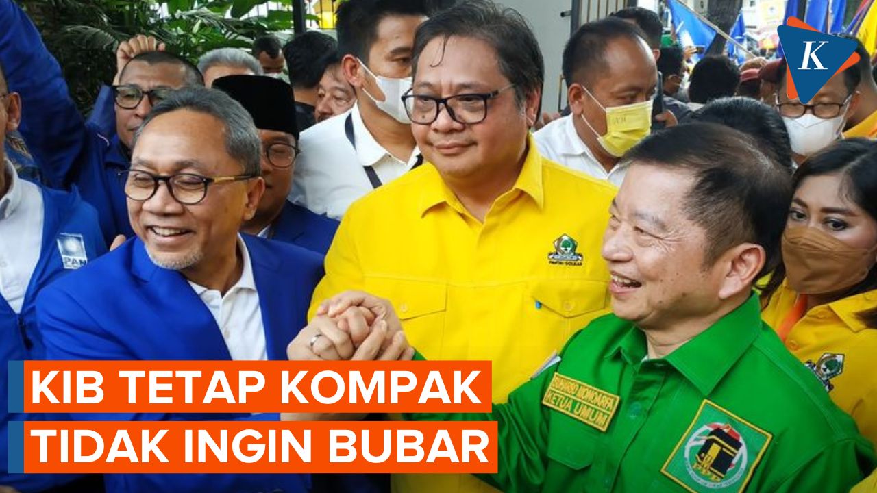 KIB Kompak Tak Mau Bubar meski PPP Nyatakan Dukung Ganjar…