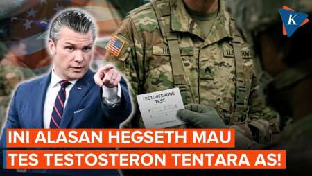 Mengapa Hegseth Mau Cek Kadar Testosteron Tentara AS? 
