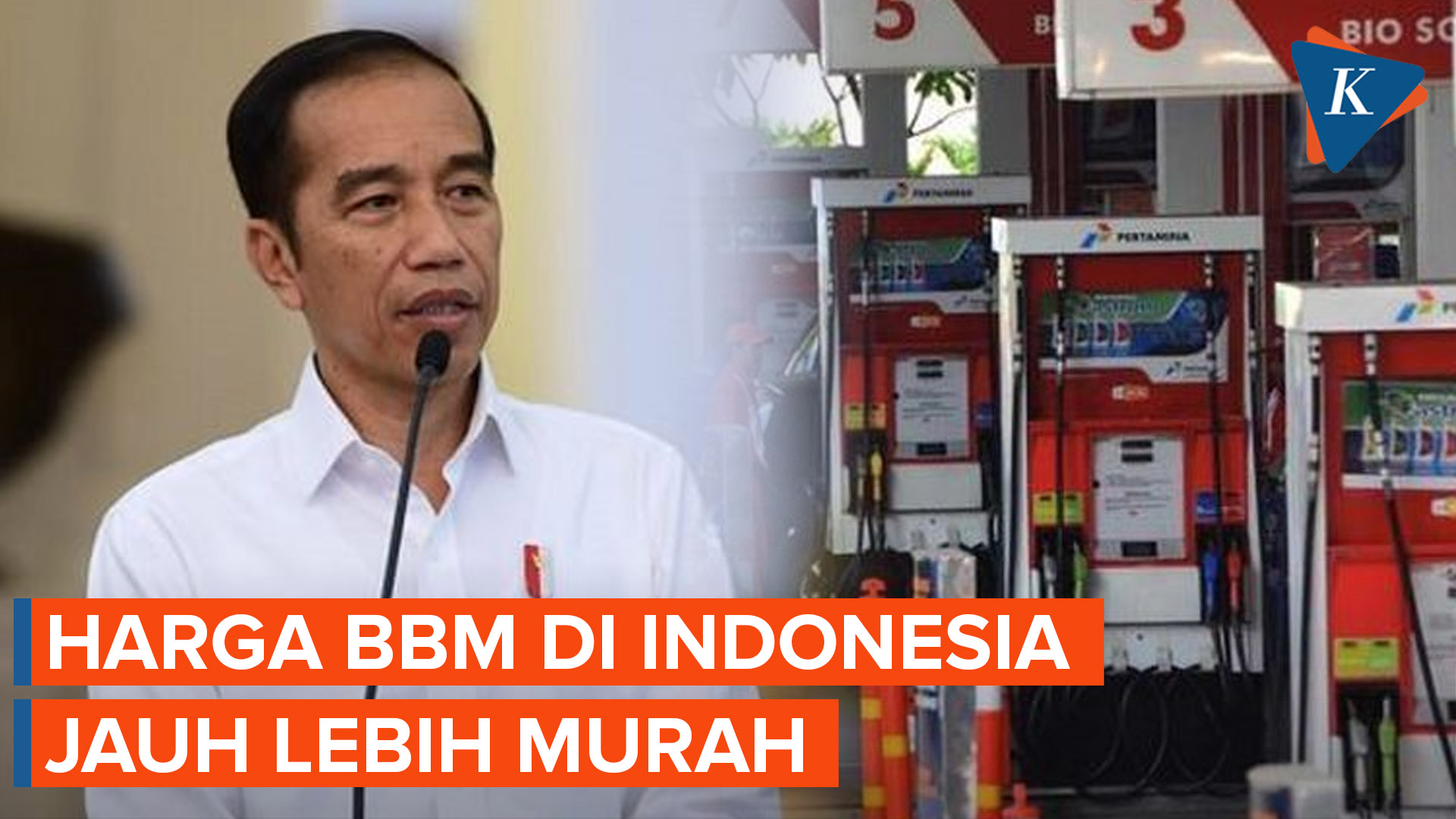 Jokowi Sebut Pemerintah Berusaha Tekan Harga BBM di Indonesia Tetap Murah