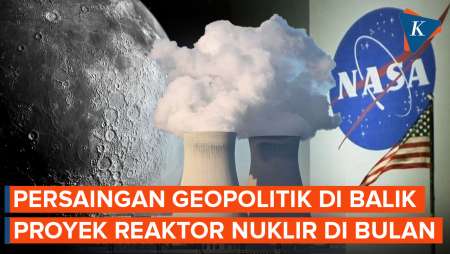 Mengapa NASA Ingin Bangun Reaktor Nuklir di Bulan pada 2030?