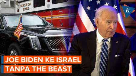 Nekat, Pengawalan Joe Biden di Israel Tanpa The Beast