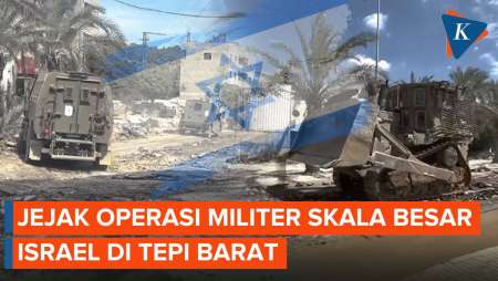 Kerusakan di Tepi Barat Usai Operasi Militer Skala Besar Israel