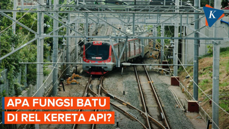 Kenapa Rel Kereta Api Menggunakan Batu?